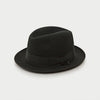 Dark Green Fur Felt Fedora