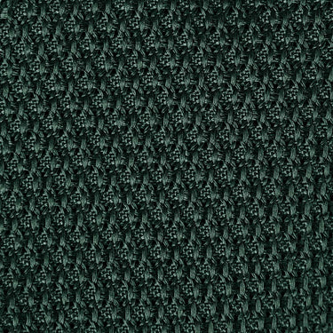 Dark Green Grenadine Silk Tie