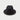 Dark Grey Fur Felt Fedora