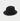 Dark Grey Fur Felt Fedora