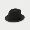 Dark Grey Fur Felt Fedora