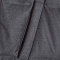Dark Grey Wool & Silk Blend Mante Coat