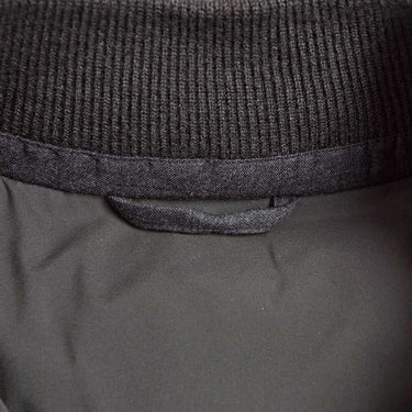 Dark Grey Wool & Silk Blend Mante Coat