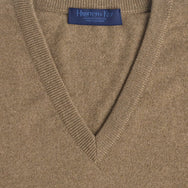 Dark Natural Cashmere Vest