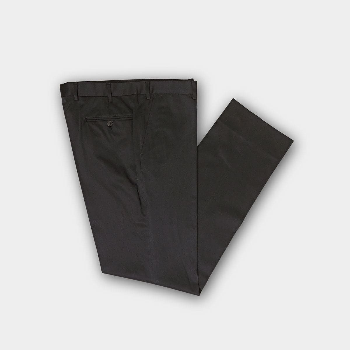 Dark Cotton Mix Trousers