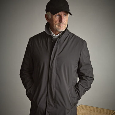 Dark Navy Light Packable Bertram Rain Coat