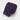 Deep Purple & White Spot Knitted Silk Tie