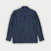 Denim Blue Herringbone Brando Overshirt