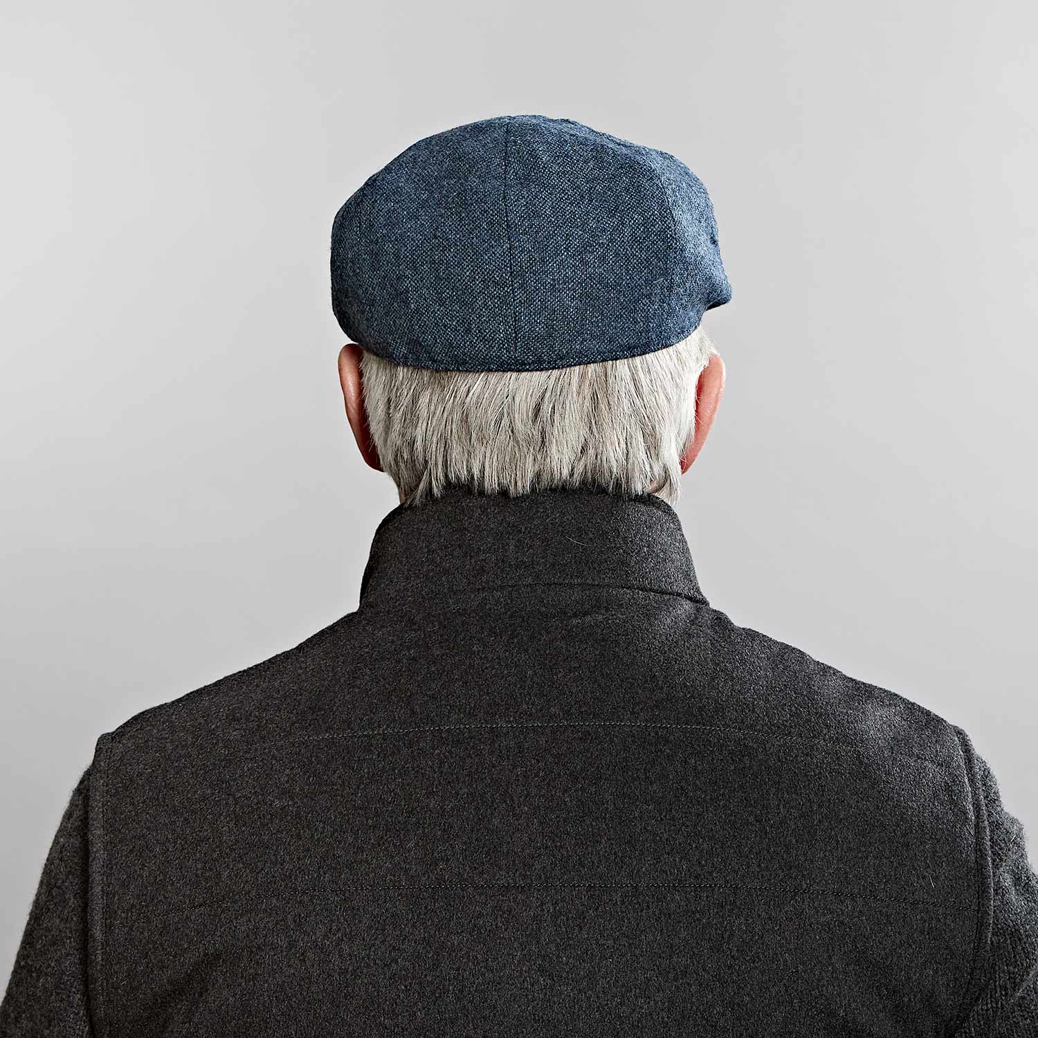 Elwow Cappellino da Uomo Ricamato Piatto Cabbie Gatsby Ivy Irish Hunting Newsboy Cappello Elasticizzato Taglia Unica Blu Taglia Unica