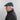 Denim Blue Plain Weave Wool Flat Cap