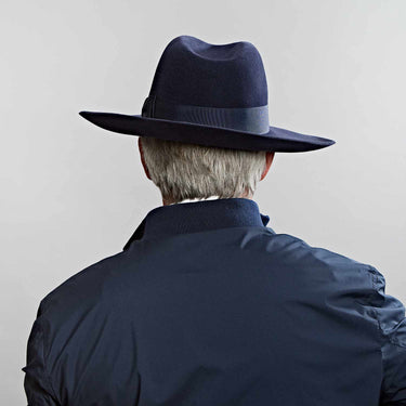 Electric Blue Bruand Fedora