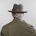 Elephant Grey Poet Fedora