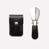 Ettinger Black Bridle Hide Travel Shoehorn