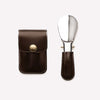 Ettinger Brown Bridle Hide Travel Shoehorn