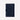 Ettinger Marine Blue Capra AirTag Passport Case
