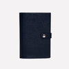 Ettinger Marine Blue Capra AirTag Passport Case