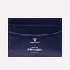 Ettinger Marine Blue Capra Flat Credit Card Case