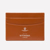 Ettinger Tan Capra Flat Credit Card Case