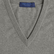 Felt Grey Cashmere Vest