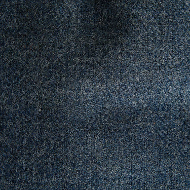 Flint Blue Wool Twill Flat Cap