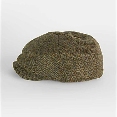 Forrest Herringbone 100% Wool Made In England Gatsby Cap