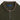 Green Cashmere Baseball Cardigan with Brown Trim