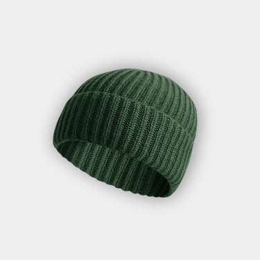 Green Cashmere Beanie
