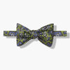 Green Paisley Silk Bow Tie