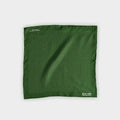 Green & White Small Spot Silk Pocket Square