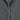 Grey Cashmere Baseball Cardigan with Brown Trim