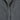 Grey Cashmere Baseball Cardigan with Brown Trim