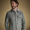 Grey Cashmere & Wool Blend Botto Jacket