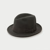 Grey Fur Felt Fedora