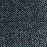 Grey Herringbone Wool Made In England Flat Cap