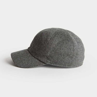Grey Loro Piana Storm System Cashmere Baseball Cap