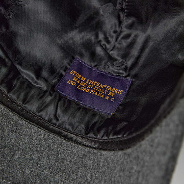 Grey Loro Piana Storm System Cashmere Baseball Cap