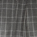 Grey Overchecked Woollen Trousers