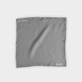 Grey & White Small Spot Silk Pocket Square