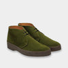 Hi Top Moss Green Suede Chukka Boot