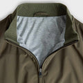 Khaki Zip Deck Lightweight Jacket