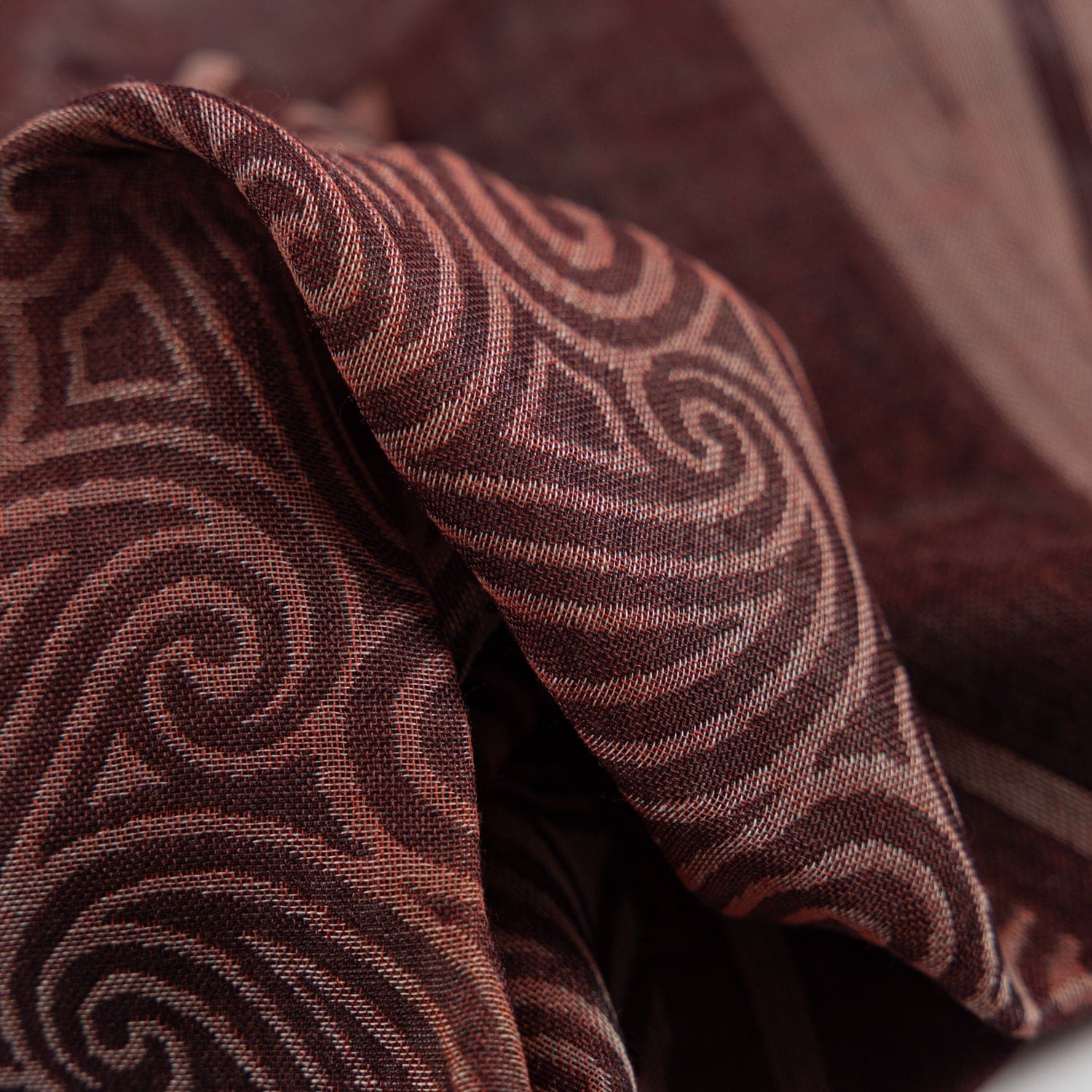 Large Paisley Wool & Silk Handkerchief