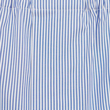 Light Blue Bengal Stripe Oxford Cotton Boxer Shorts