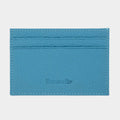 Light Blue Calf Leather Double Sided Card Holder