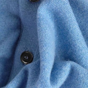 Light Blue Cashmere Waistcoat
