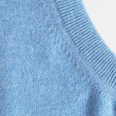 Light Blue Cashmere Waistcoat