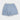 Light Blue Plain Cotton Twill Boxer Shorts