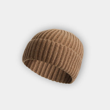 Light Brown Cashmere Beanie