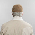 Light Brown Hopsack Linen Baseball Cap