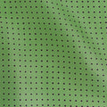 Light Green & Navy Small Spot Silk Pocket Square