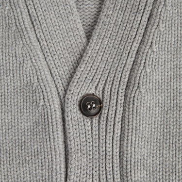 Light Grey Cashmere Cardigan